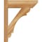 Ekena Millwork Olympic Slat Rough Sawn Outlooker, Western Red Cedar, 6"W x 18"D x 22"H OUT06X18X22OLY06RWR - alternate 3